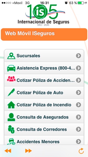 App Móvil ISeguros