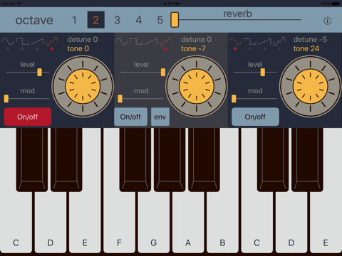 Sonic Synth : FM synthesizer - náhled