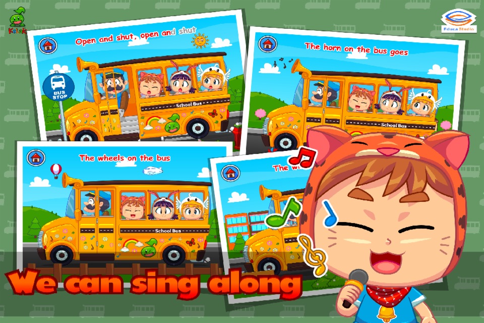 Wheel On The Bus - Kids Song screenshot 3