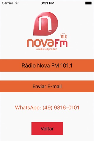 Rádio Nova FM 101 screenshot 3
