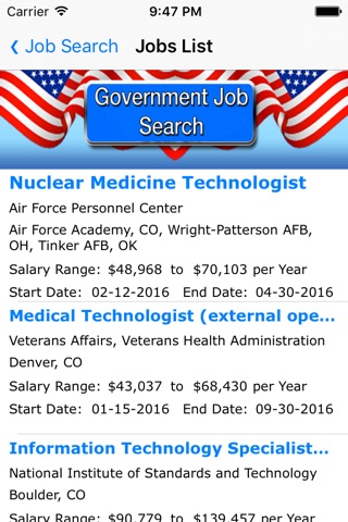 Gov Jobs Search In USA - Find Your Next Career Position Today screenshot 3