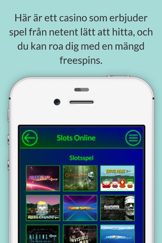 Nya Svenska Casino - Få freespins och välkomstbonusar och spelautomater screenshot 3