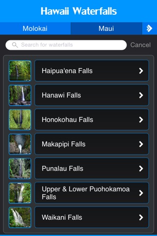 Hawaii Waterfalls Guide screenshot 2