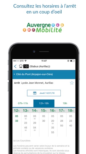 Auvergne Mobilité itinéraire transports(圖5)-速報App