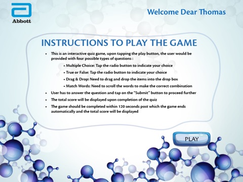 Interactive Quiz Game screenshot 2