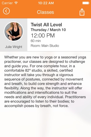 Twist Power Yoga screenshot 4