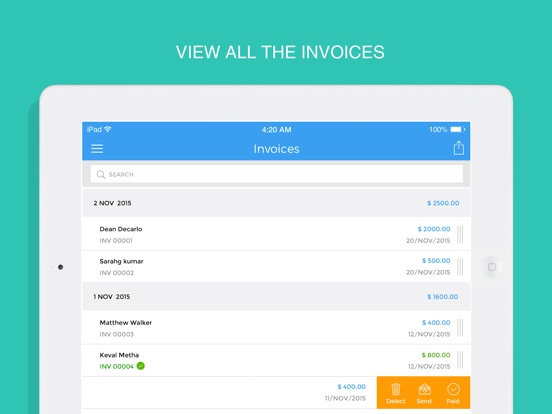【图】InvoiceMaker – Simple invoice maker to send PDF invoices & estimates for free(截图3) 【图】InvoiceMaker – Simple invoice maker to send PDF invoices & estimates for free(截图3)