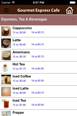 Gourmet Express Cafe screenshot 3