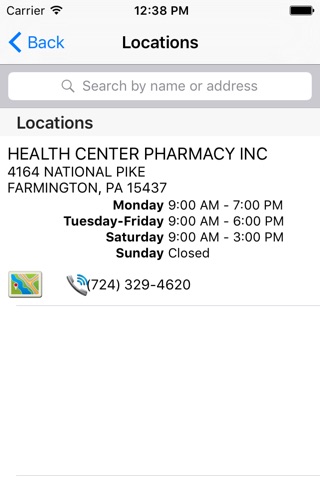 Health Center Pharmacy Rx screenshot 2