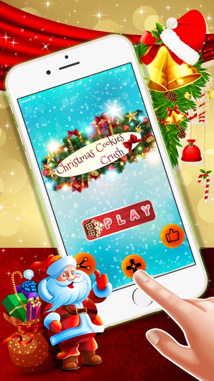 Christmas Cookies Crush : - A fun match 3 game for Xmas!