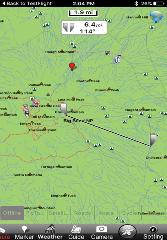 Big Bend National Park - GPS Map Navigator screenshot 2