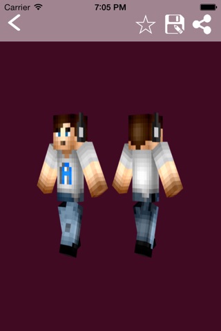 Skins for Minecraft Poclet Edtion screenshot 4