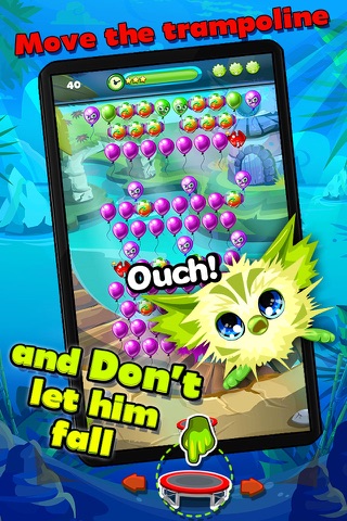 Lumin pop in Volcano Island, blast your way throw 60 colorful puzzles balloon games screenshot 3