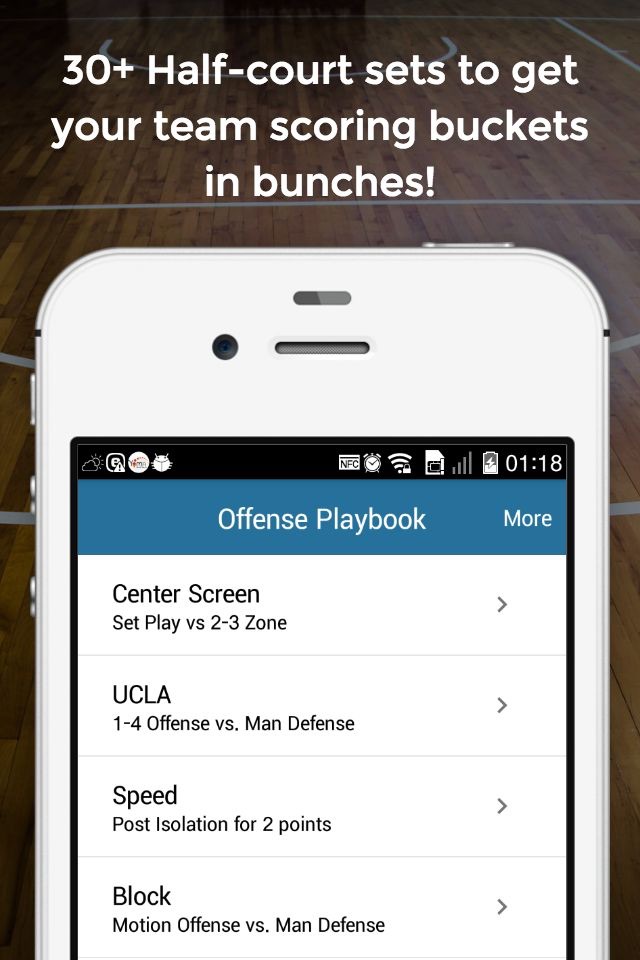 Basketball Offense Playbook screenshot 2