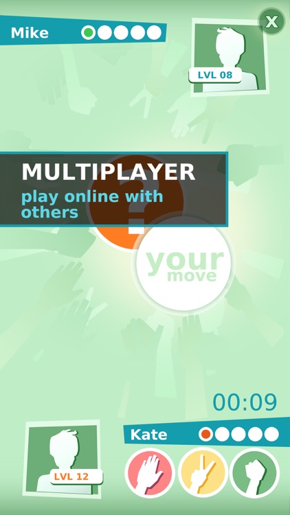 Roshambo Multiplayer : Rock Paper Scissors