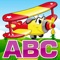 Learning english game for alphabets ABC and Number 123 by plane