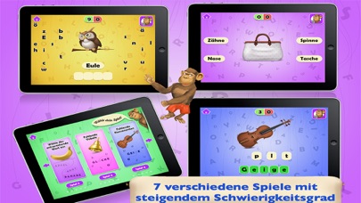 How to cancel & delete Rechtschreibung für Anfänger: Educative Spiele für Kinder from iphone & ipad 3