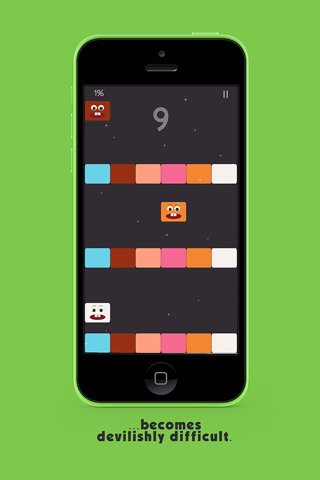 Swipe Left Right - Endless Arcade Color Switch Game screenshot 2