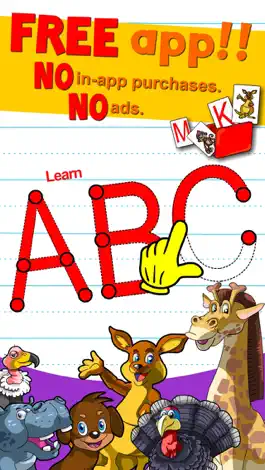 Game screenshot Learn ABC and alphabet thru trace game, flash cards and song. mod apk