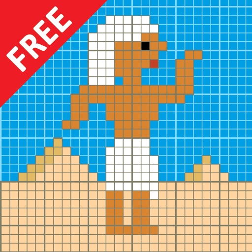 Egypt Picross. Pharaoh's Riddles. Griddlers Game Free Icon