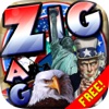 Words Scrabble : Find America for American Crossword Jigsaw Puzzles Free