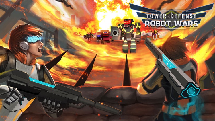 Tower Defense: Robot Wars screenshot-0