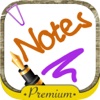 Write notes on the screen with the fingers - Premium