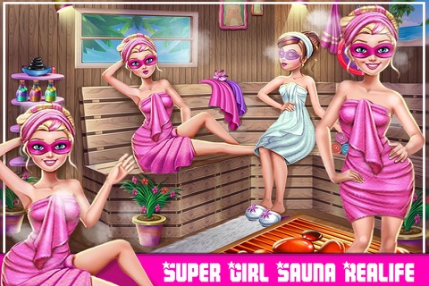 Super Girl Sauna Realife screenshot 4