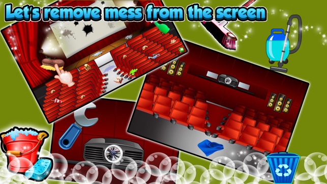 Cinema Theater Wash – Cleanup messy & dirty theater rooms in(圖4)-速報App