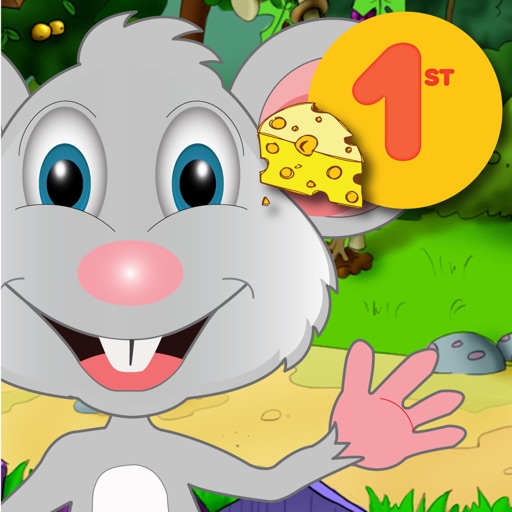 Cool Mouse 1st grade National Curriculum math games for kids Icon