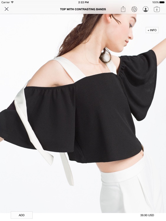ZARA for iPad