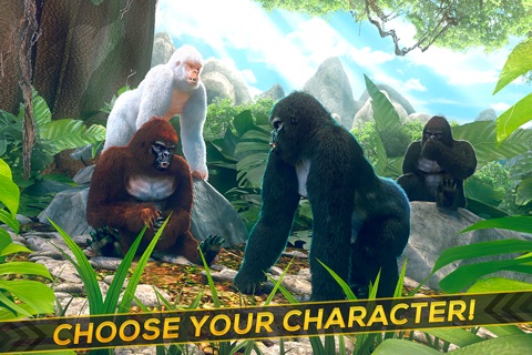 Gorilla Simulator 2016 | Monkey vs. Tiger Game For Free screenshot 4