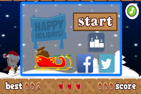 Santa Runner screenshot 2