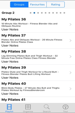 My Pilates screenshot 2