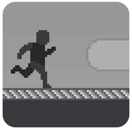 Pixel Alien Escape Shadow Runner:Black nd White Читы