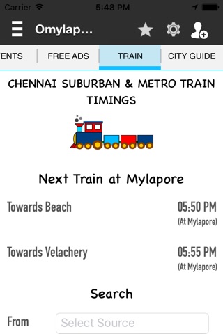 Omylapore screenshot 4