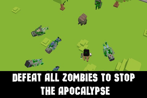 Cube Zombie Killer: Apocalypse Survival Full screenshot 4