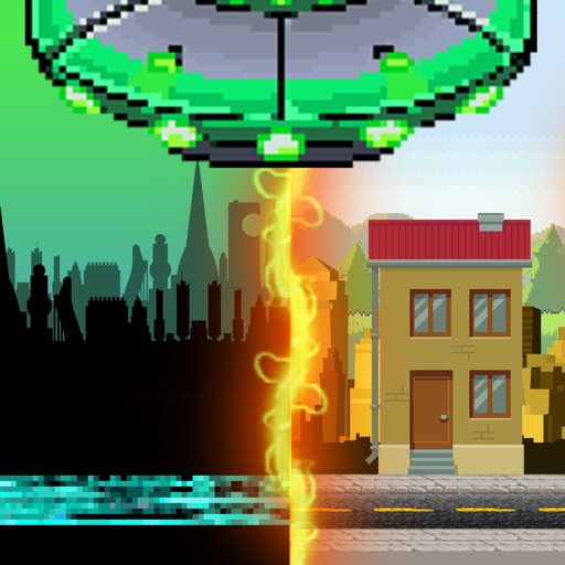 Crazy Alien Invaders iOS App