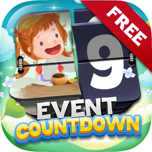 Event Countdown Beautiful Wallpaper  - “ Kids & Baby ” Free