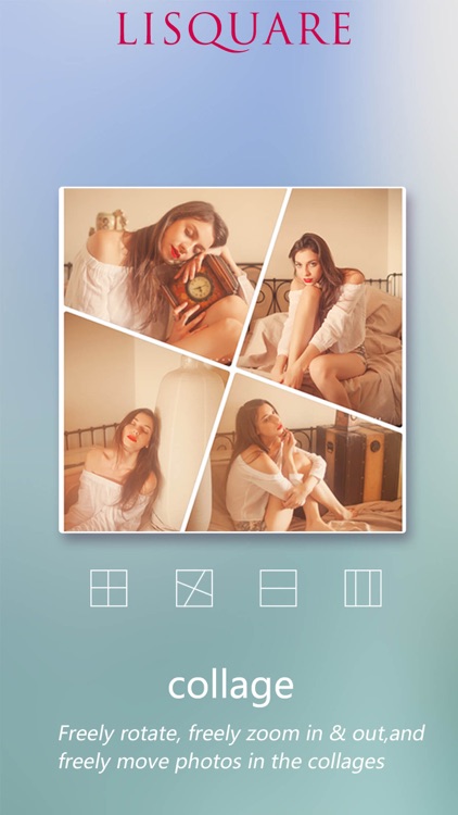 Lisquare - insta square by Lidow editor and photo collage maker photo editor