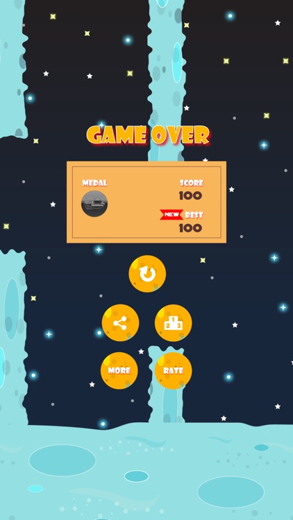 Space Flappy - Reverse Flappy Game screenshot-3