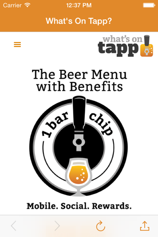 What's On Tapp? - The Beer Menu with Benefits screenshot 2
