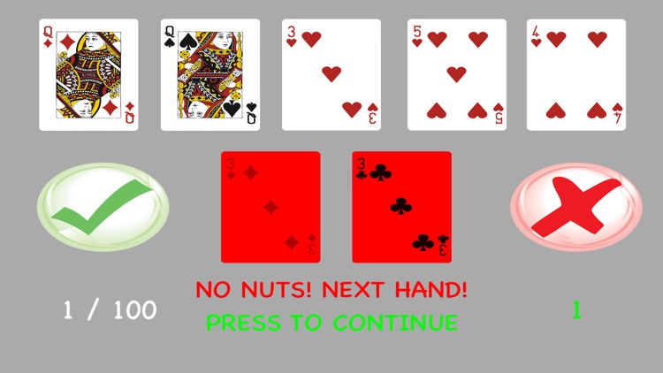 POKER Find The Nuts -- Best Possible Hand screenshot-3
