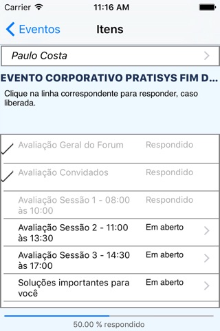 Responda On Line screenshot 3