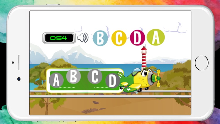 Learn English Alphabets ABC and 123 Number Games with Planes | Education for Kindergarten