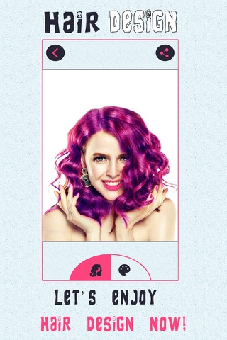 Girly Hair Design Pro - Wig Salon to Change Hairtyle & Color screenshot 4