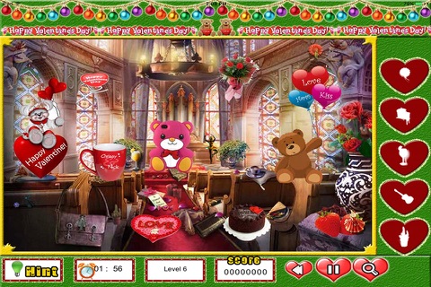 Valentine Star Hidden Objects screenshot 4