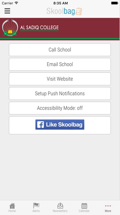 Al Sadiq College - Skoolbag screenshot-3