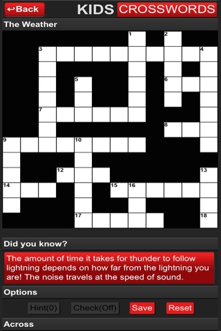 Kids Crossword Puzzles screenshot 4