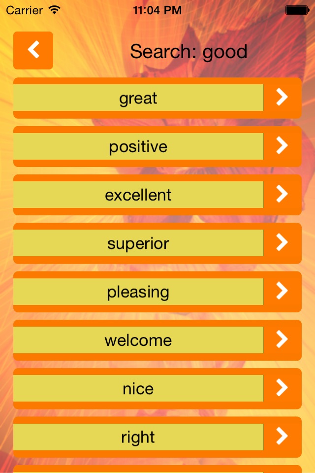 Find Synonyms screenshot 2